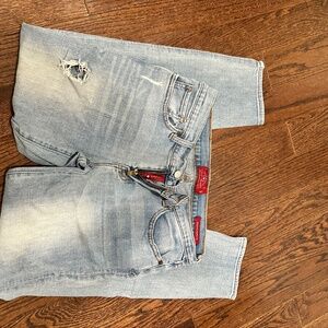Lucky Brand "Sienna Cigarette" Light Wash Jeans
